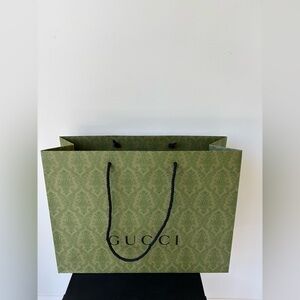 Gucci Green Shopping Bag